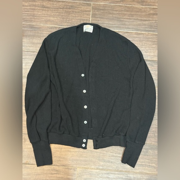 London Fog Sweaters - London Fog Black Sweater